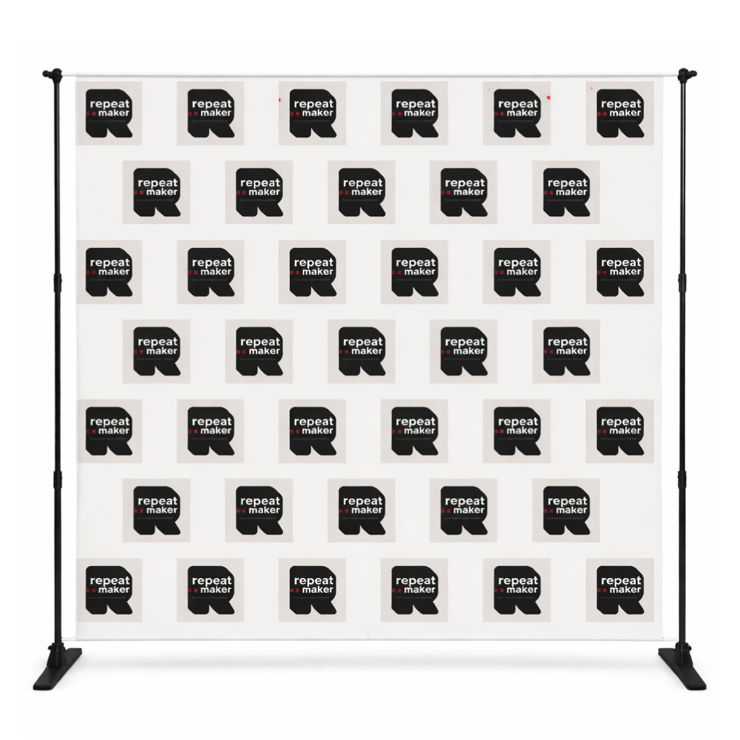 Step and repeat backdrop