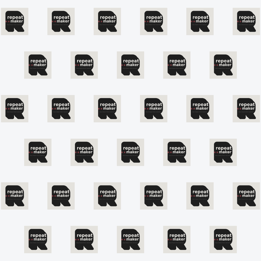 Pattern output for backdrop
